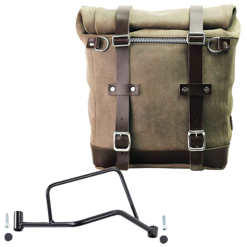 Unit Garage U202+2101DX Waxed suede side pannier Scram 22L-30L + Right Subframe R 1200 R LC