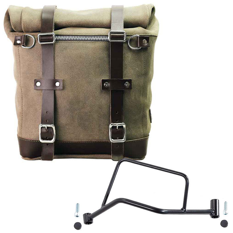 Unit Garage U202+2101SX Waxed suede side pannier Scram 22L-30L  + Left Subframe R 1200 R LC