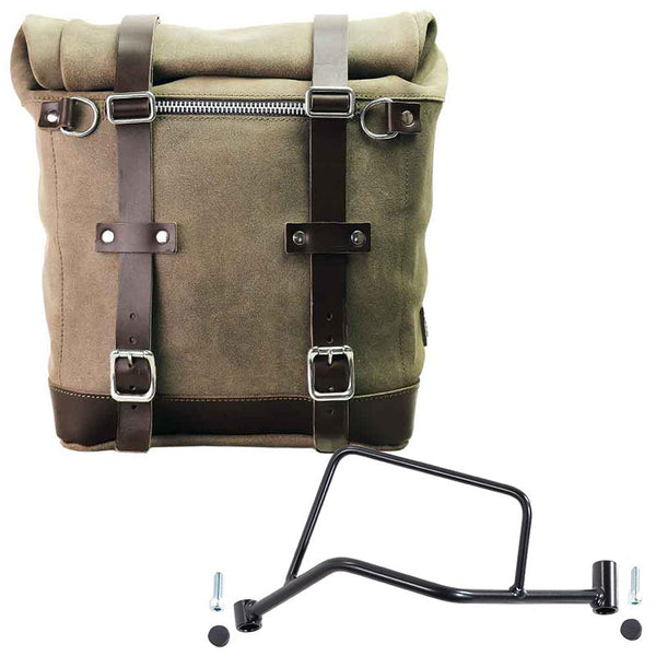 Unit Garage U202+2101SX Waxed suede side pannier Scram 22L-30L  + Left Subframe R 1200 R LC