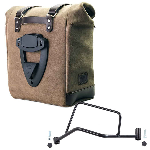 Unit Garage U202+2101SX Waxed suede side pannier Scram 22L-30L  + Left Subframe R 1200 R LC