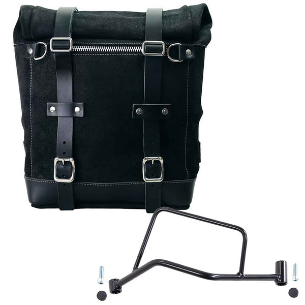 Unit Garage U202+2101SX Waxed suede side pannier Scram 22L-30L  + Left Subframe R 1200 R LC