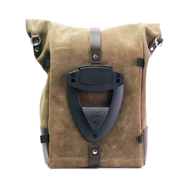 Unit Garage DPS-UGSET-4697 Waxed suede side pannier Pure + Left Frame Moto Guzzi V7