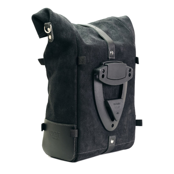 Unit Garage DPS-UGSET-4695 Waxed suede side pannier Pure + Left Frame Honda GB350S
