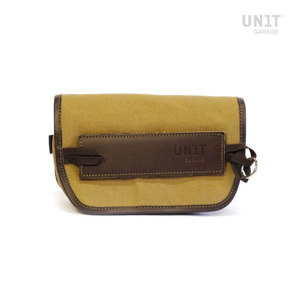 Unit Garage U037+A7 Sahara handlebar bag Canvas