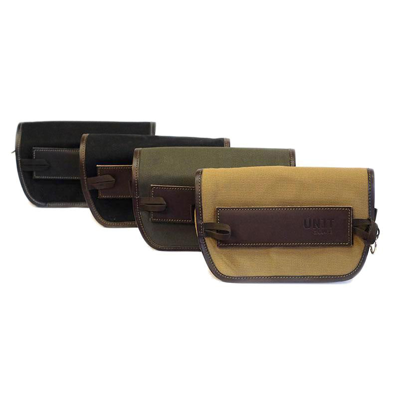 Unit Garage U037 Sahara Canvas handlebar bag