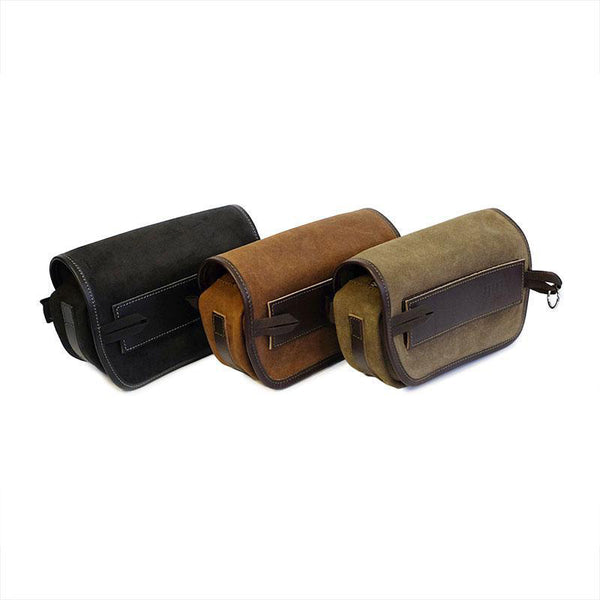 Unit Garage U038+A7 Sahara handlebar bag Leather split