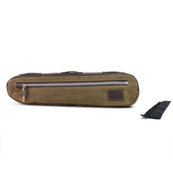 Unit Garage B002 Frame Pack Top Tube in waxed suede
