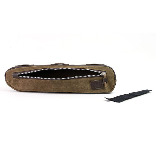 Unit Garage B002 Frame Pack Top Tube in waxed suede