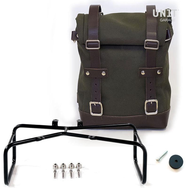 Unit Garage U001+1626+A2 Side Pannier Canvas + Double Subframe NineT 