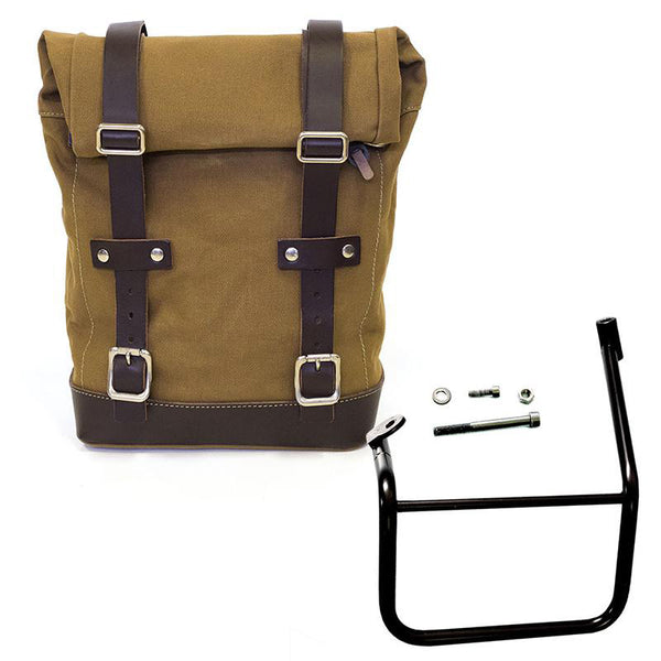 Unit Garage U001+2253SX Side Pannier Canvas + Left Subframe Caballero