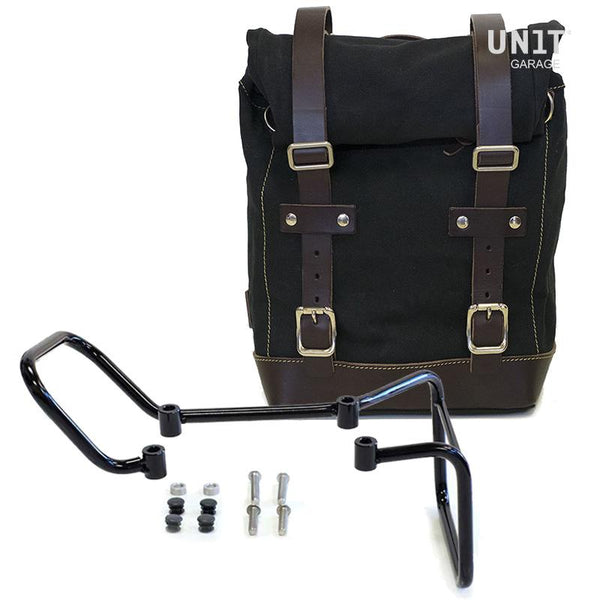 Unit Garage U001+3000 Side Pannier Canvas + Subframe husqvarna 401 (2017-2019)