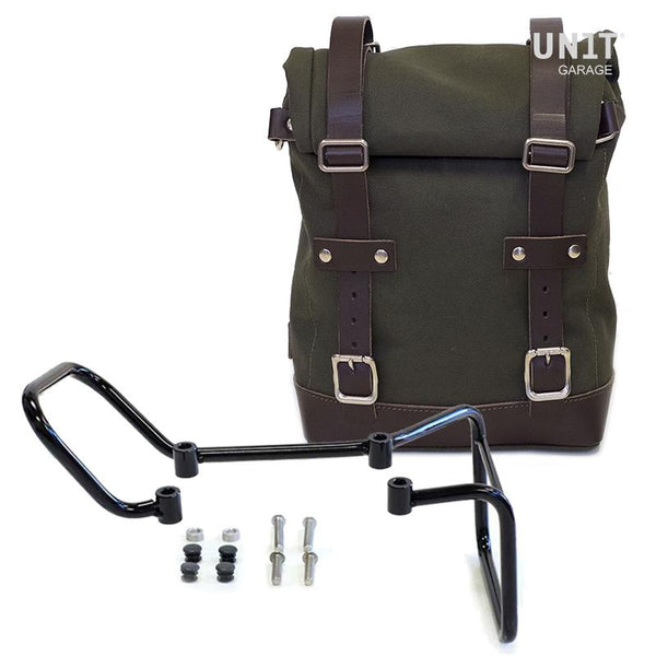 Unit Garage U001+3000 Side Pannier Canvas + Subframe husqvarna 401 (2017-2019)