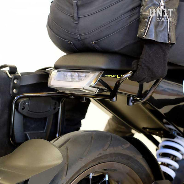 Unit Garage U001+3000 Side Pannier Canvas + Subframe husqvarna 401 (2017-2019)