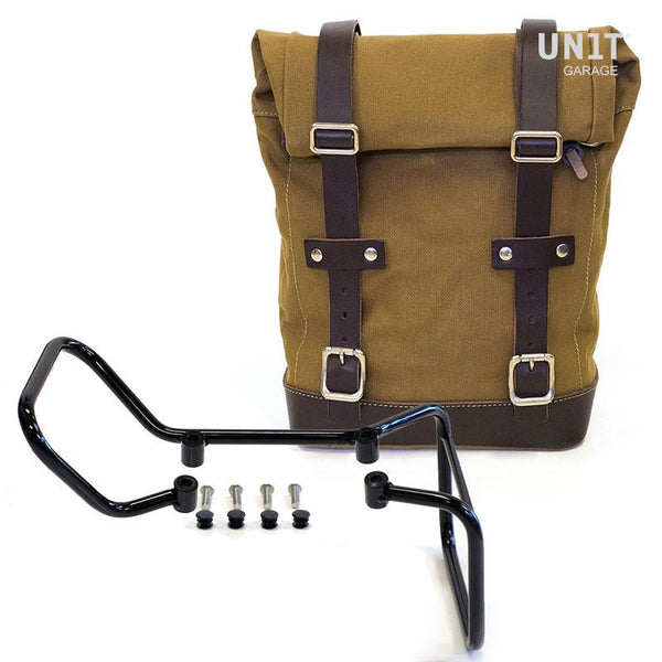 Unit Garage U001+3001 Side Pannier Canvas + Subframe husqvarna vitpilen 701