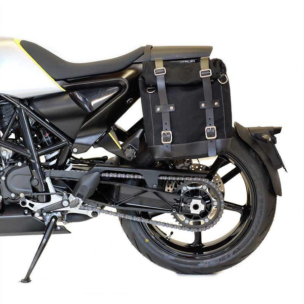 Unit Garage U001+3001 Side Pannier Canvas + Subframe husqvarna vitpilen 701