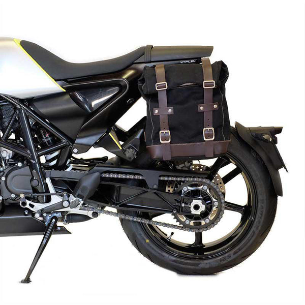 Unit Garage U001+3001 Side Pannier Canvas + Subframe husqvarna vitpilen 701