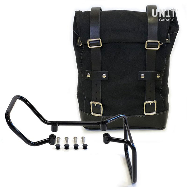 Unit Garage U001+3001 Side Pannier Canvas + Subframe husqvarna vitpilen 701
