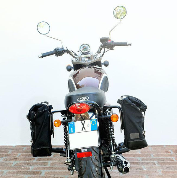 Unit Garage U001+2600SX Side Pannier Canvas + Left Subframe Mash