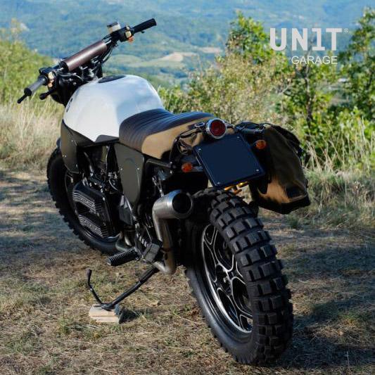Unit Garage U001+1806 Side Pannier Canvas + Subframe K Series