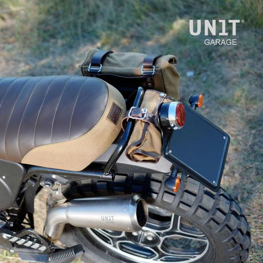 Unit Garage U001+1806 Side Pannier Canvas + Subframe K Series