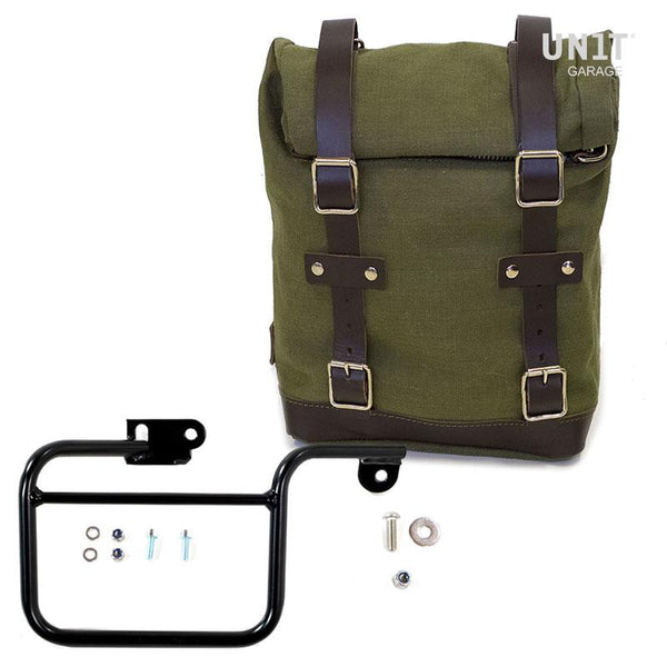 Unit Garage U001+1806 Side Pannier Canvas + Subframe K Series