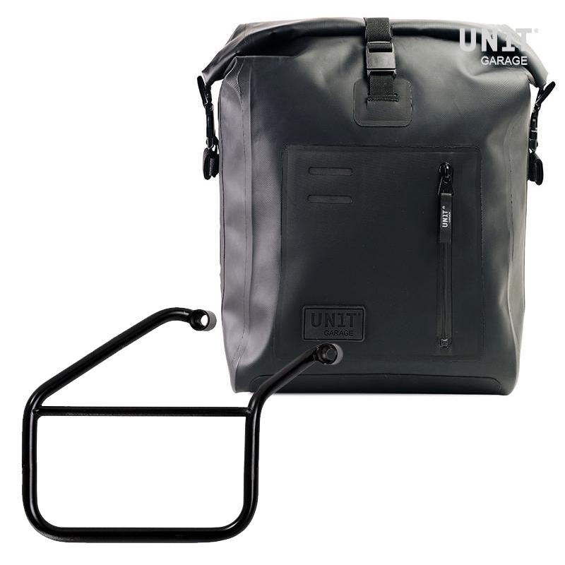 Unit Garage UG001+3500DX Khali side pannier in TPU + Right Subframe Triumph Trident 660