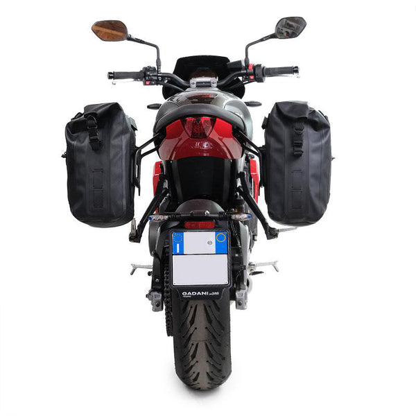Unit Garage UG001+3500DX Khali side pannier in TPU + Right Subframe Triumph Trident 660