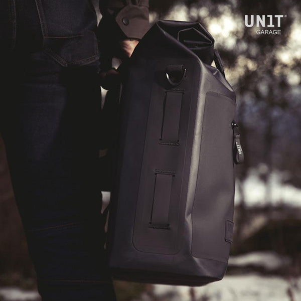 Unit Garage 2xUG002+AL0C+4702 Two Khali side panniers in TPU 35L - 45L + Pair of aluminium plates + Aluminium bag frames Atlas KTM 1290/1390 Super Adventure S-R