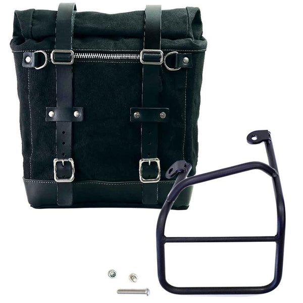 Unit Garage U201+1010SX Canvas Side Pannier Scram 22L-30L + Left subframe Ducati Scrambler 1100
