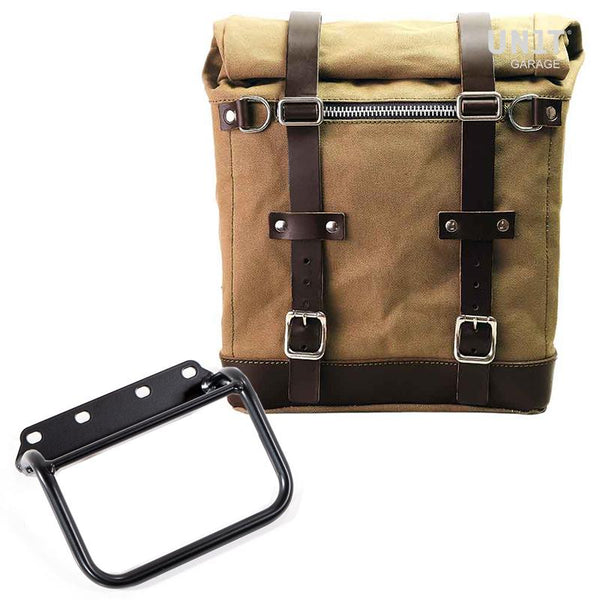 Unit Garage U201+1008 Canvas Side Pannier Scram 22L-30L + subframe R80 G/S