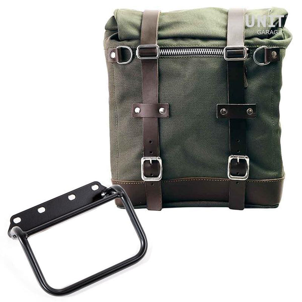 Unit Garage U201+1008 Canvas Side Pannier Scram 22L-30L + subframe R80 G/S