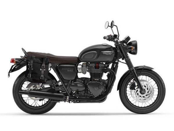 Unit Garage U201+1011DX Canvas Side Pannier Scram 22L-30L + Right Subframe Triumph T120 (2016 until now)