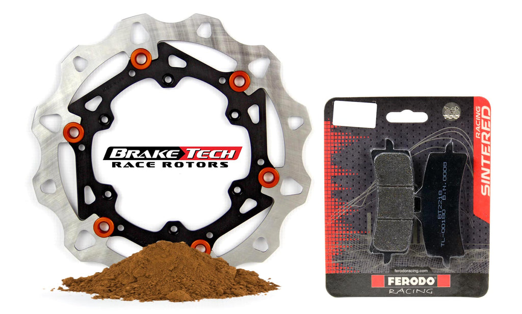 BrakeTech 270mm Honda CRF250R/450R (15-20) Stage III Brake Rotor - BTX-103 | Official BrakeTech image 1