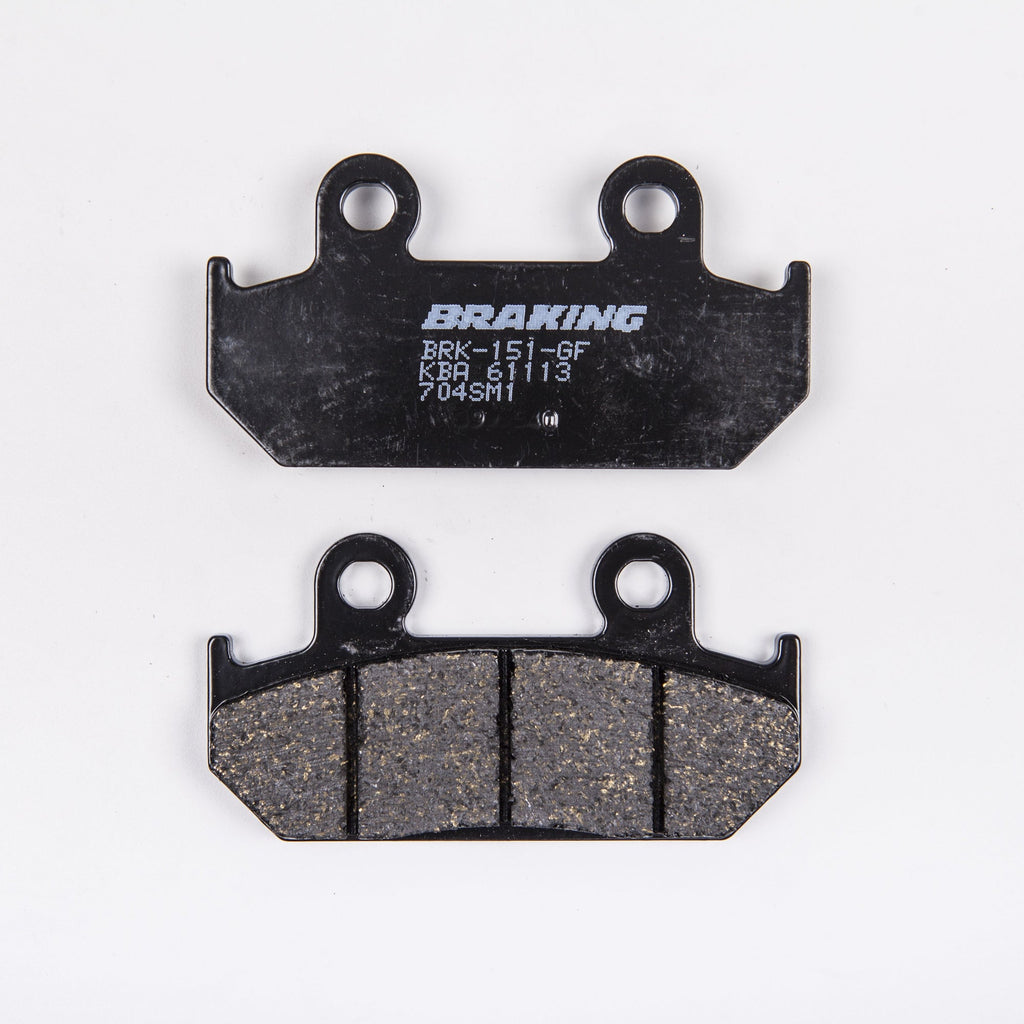 BRAKING 704SM1 PAD SEMI METALLIC