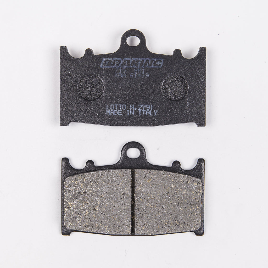 BRAKING 715SM1 PAD SEMI METALLIC