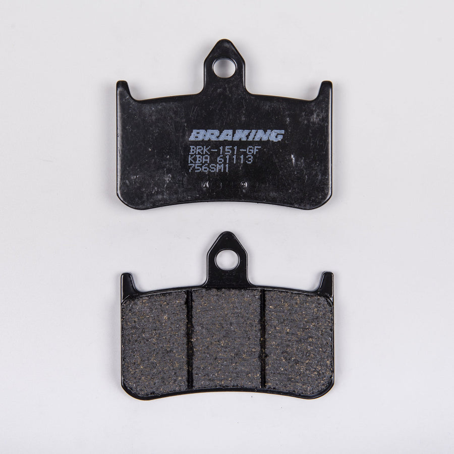 BRAKING 756SM1 PAD SEMI METALLIC