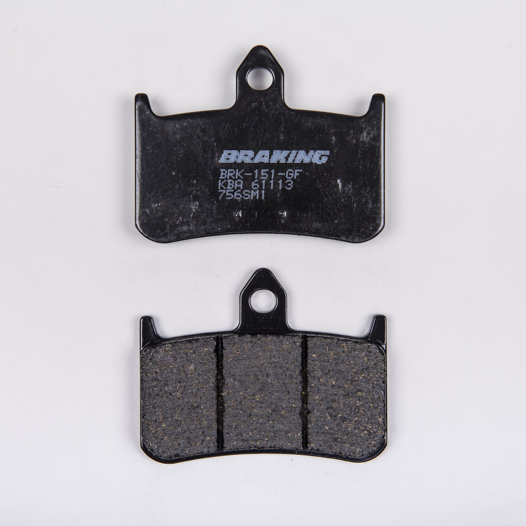 BRAKING 756SM1 PAD SEMI METALLIC