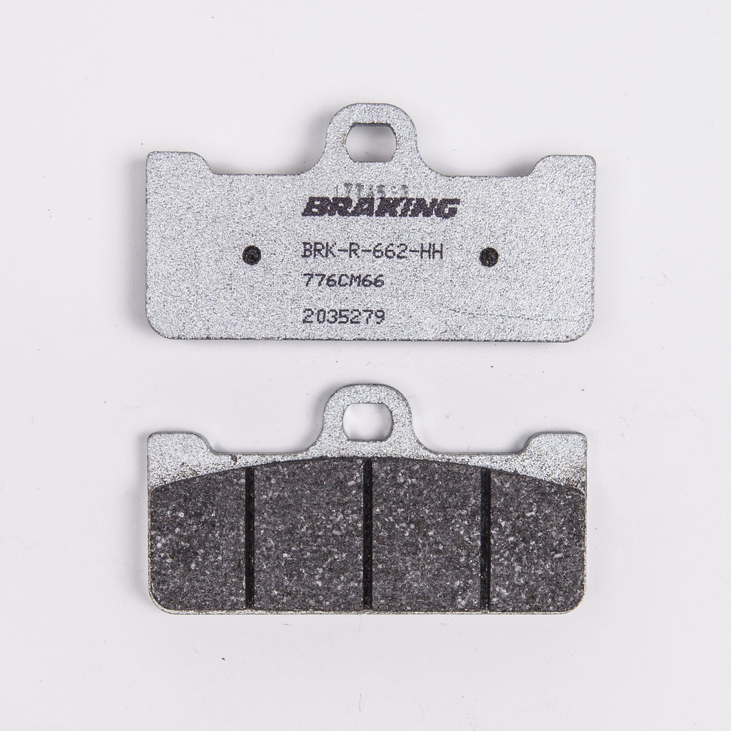 BRAKING 776CM66 PAD SEMI METALLIC