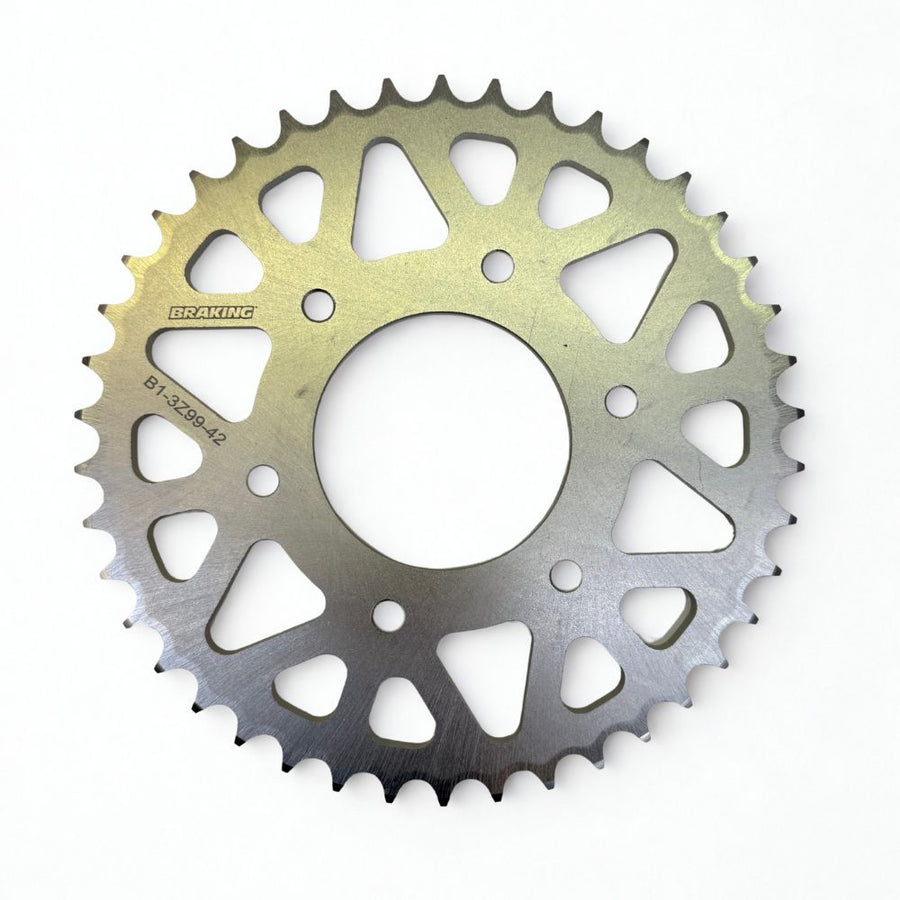 BRAKING B1-3Z99-42 REAR SPROCKET STEEL 520-42