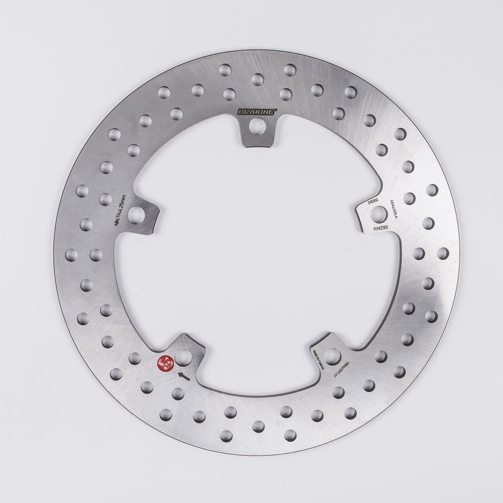 BRAKING KM05RI BRAKE DISK ROUND FIX REAR