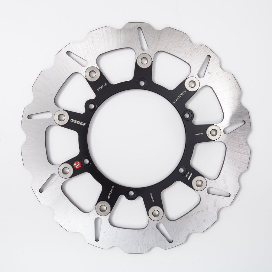 BRAKING KT08FLD BRAKE DISK WAVE FLOATING STEEL HUB Ø300