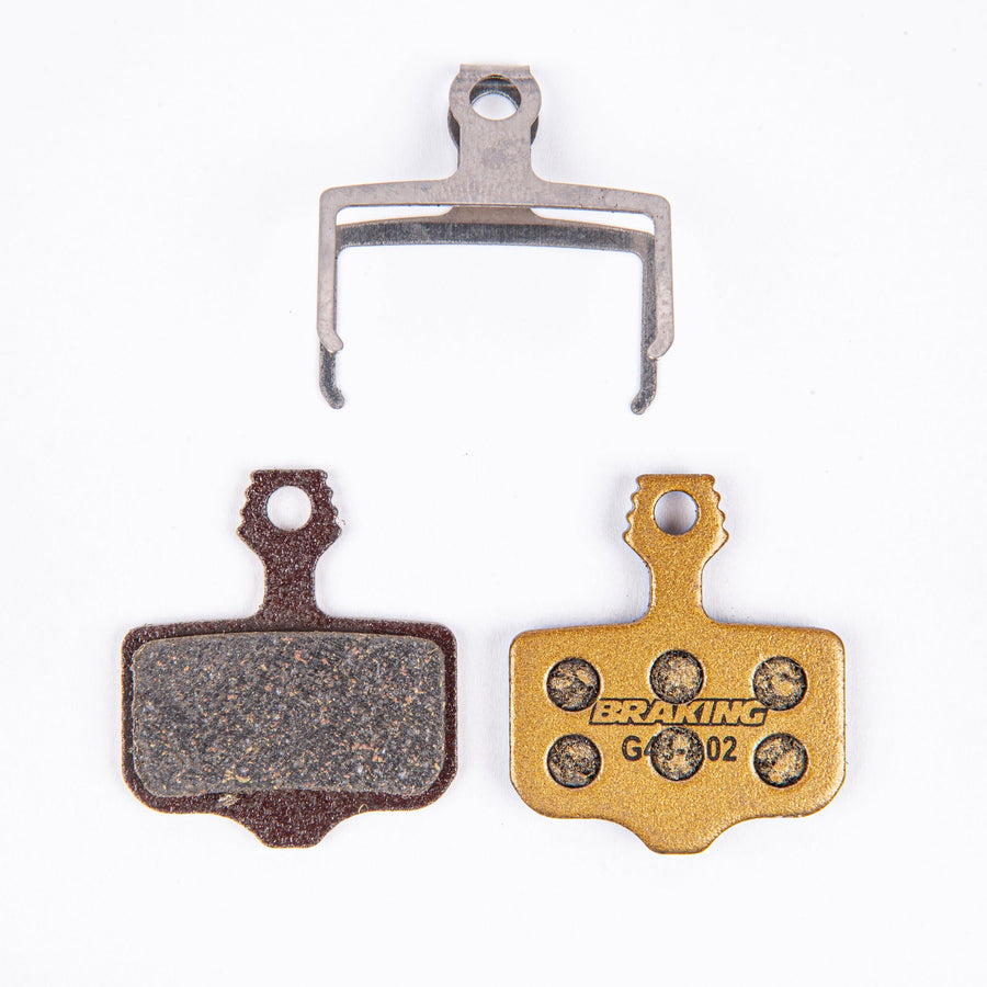 BRAKING P20004 Pads Carbo-Metallic P20004 - BRAKING INCAS | AVID ELIXIR | LEVEL T-TL