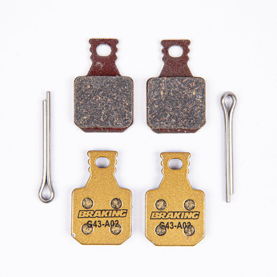 BRAKING P20022 Pads Carbo-Metallic P20022 -  MAGURA MT 5/7 (4 pcs.)