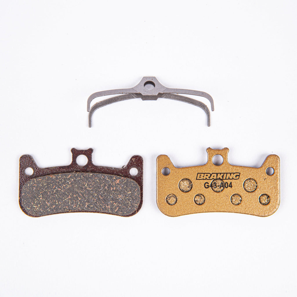 BRAKING P20026 Pads Carbo-Metallic P20026 - FORMULA CURA 4