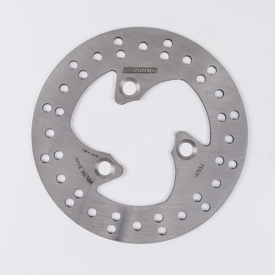 BRAKING PE02FI BRAKE DISK ROUND FIX FRONT