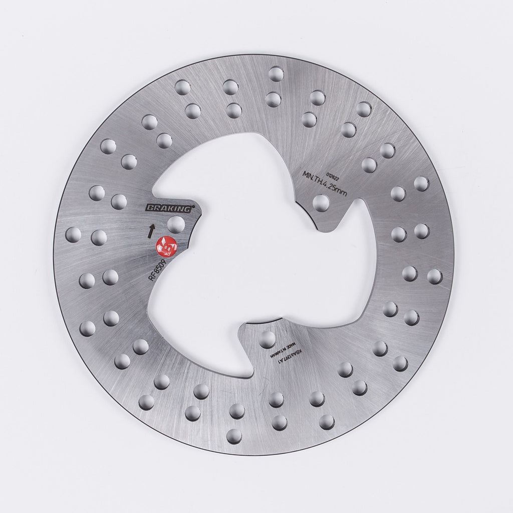 BRAKING RF8509 BRAKE DISK ROUND FIX REAR