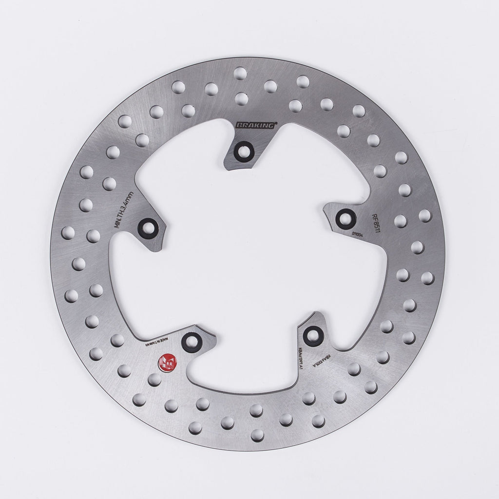 BRAKING RF8511 BRAKE DISK ROUND FIX FRONT-REAR