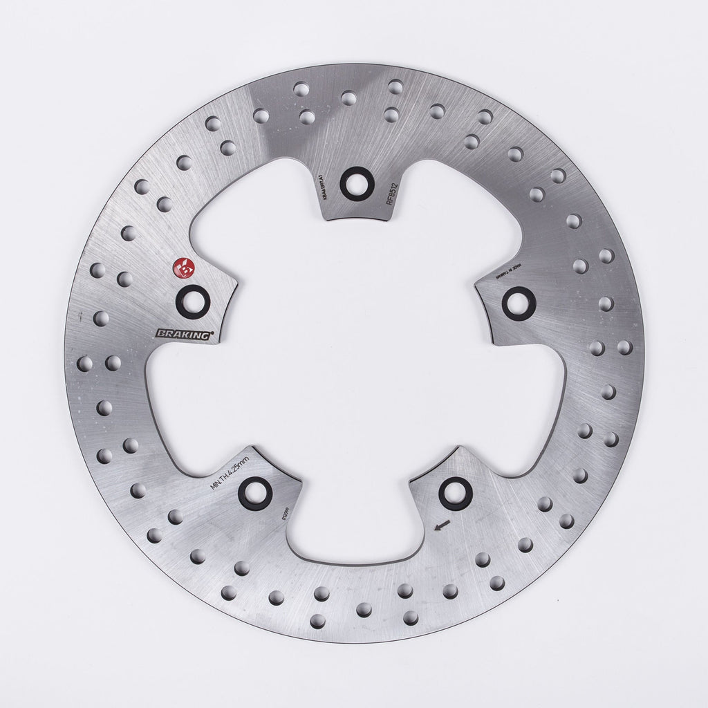 BRAKING RF8512 BRAKE DISK ROUND FIX REAR