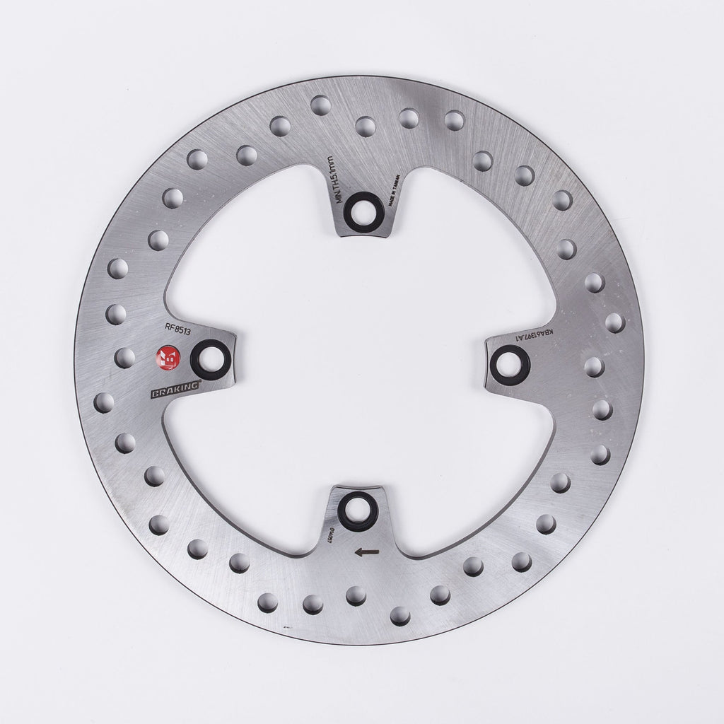 BRAKING RF8513 BRAKE DISK ROUND FIX REAR