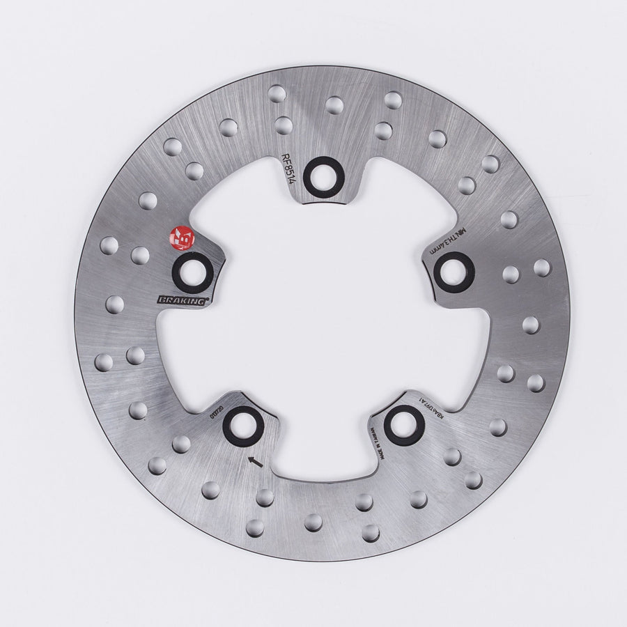 BRAKING RF8514 BRAKE DISK ROUND FIX REAR